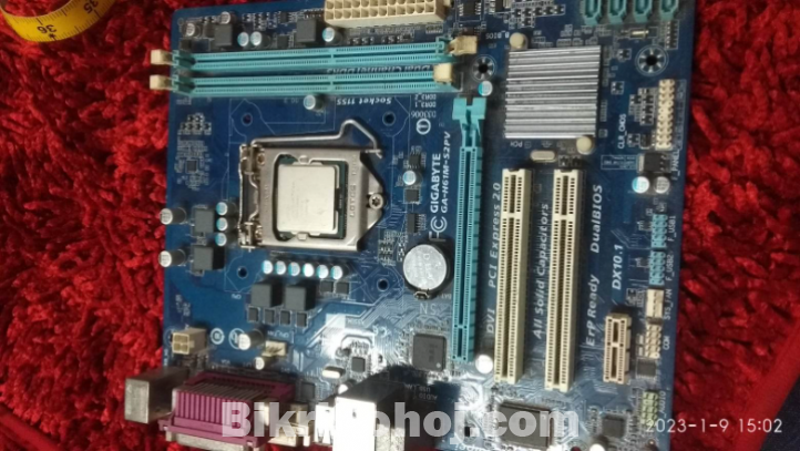 Motherboard and processor